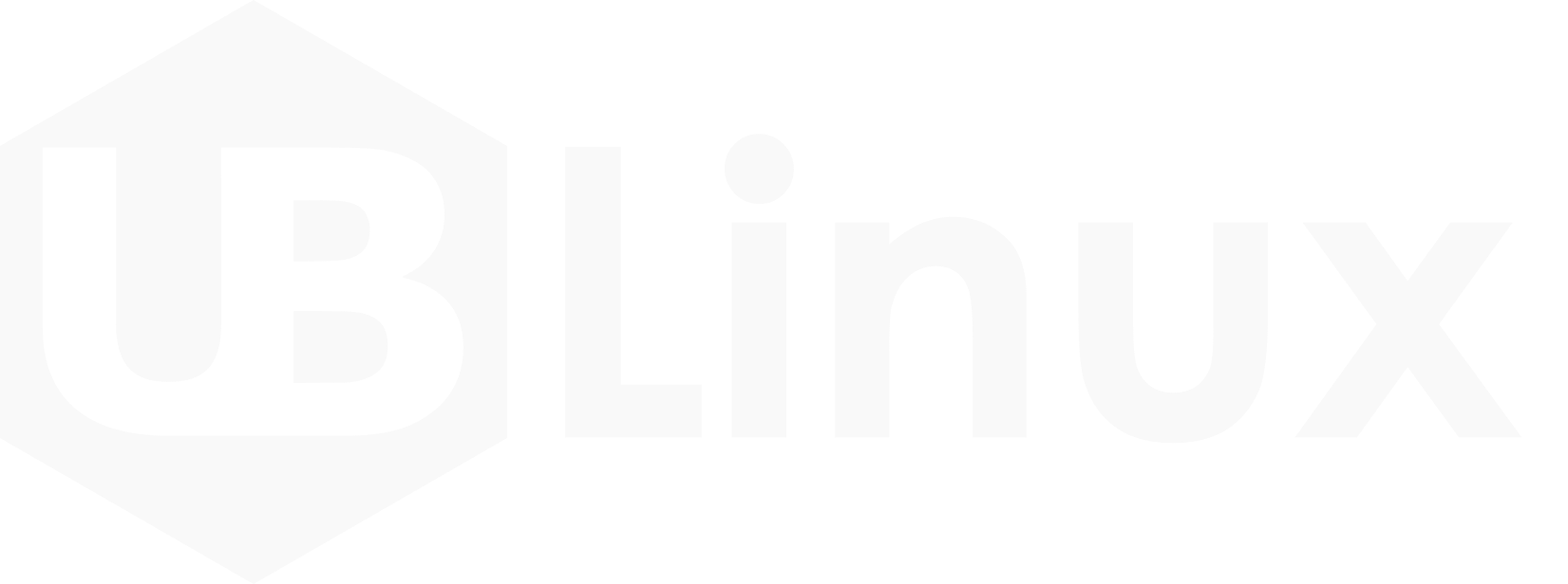 Логотип UBLinux (белый)